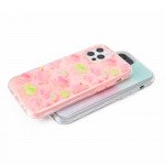 Wholesale Dual Layer High Impact Protective Hybrid Hard Design Case for iPhone 12 / 12 Pro 6.1 (Pink Rainbow)